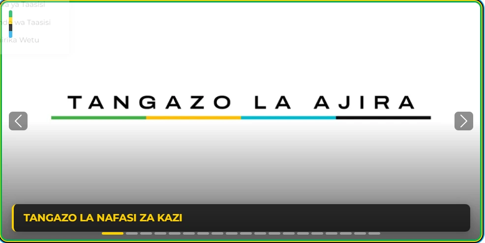 TANGAZO LA NAFASI ZA AJIRA TAKUKURU